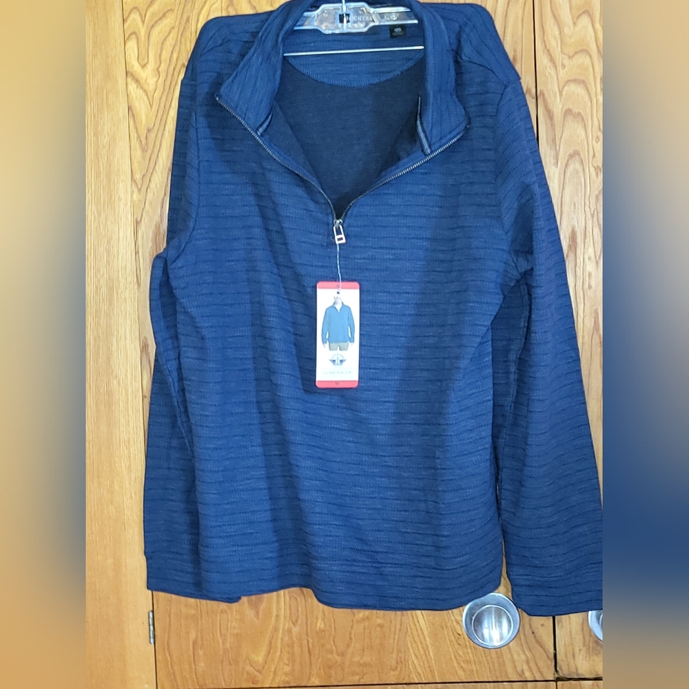 NWT Dockers Men's Quarter Zip Shirt